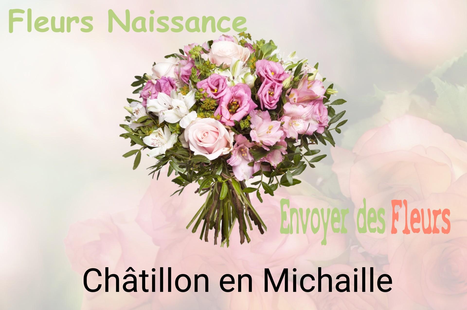 Bouquet de fleurs de naissance livré à Châtillon-en-Michaille